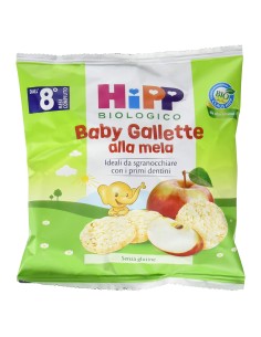 HIPP BABY GALLETTE DI RISO ALLA MELA 30 G