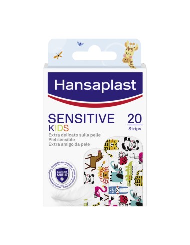 CEROTTO HANSAPLAST SENSITIVE KIDS 20 PEZZI ASSORTITI