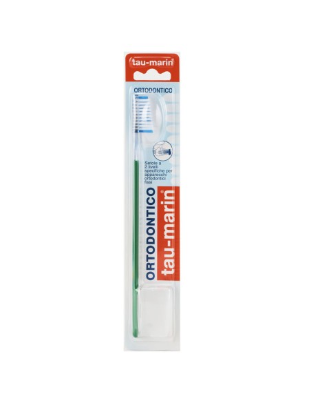 TAUMARIN SPAZZOLINO ORTODONTICO CON ANTIBATTERICO