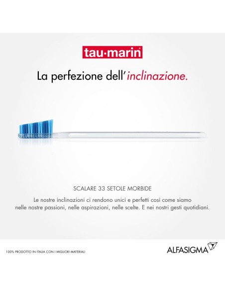 TAUMARIN SPAZZOLINO SCALARE 33 MORBIDO CON ANTIBATTERICO