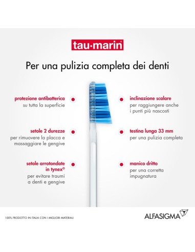 TAUMARIN SPAZZOLINO SCALARE 33 MORBIDO CON ANTIBATTERICO