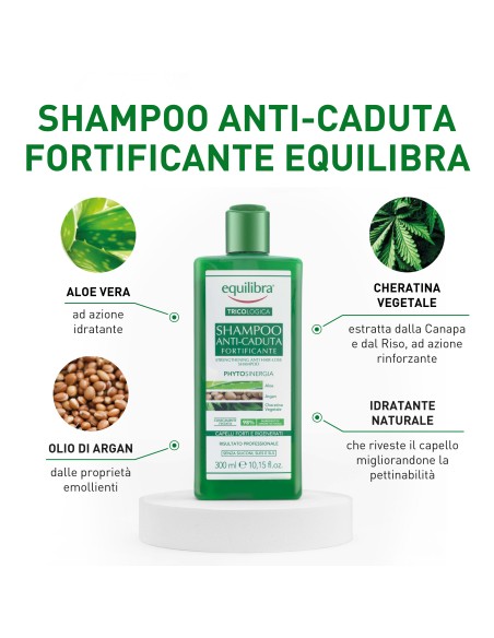 EQUILIBRA SHAMPOO ANTICADUTA FORTIFICANTE 300 ML