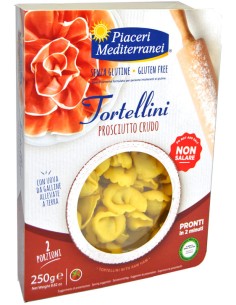 PIACERI MEDITERRANEI TORTELLINI PROSCIUTTO 250 G