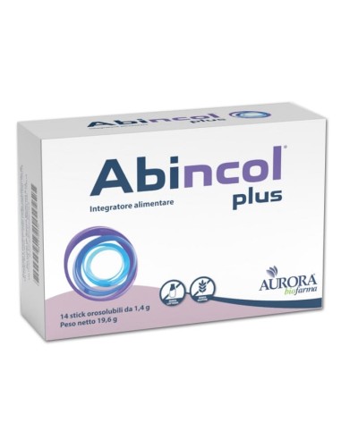 ABINCOL PLUS 14 STICK OROSOLUBILI