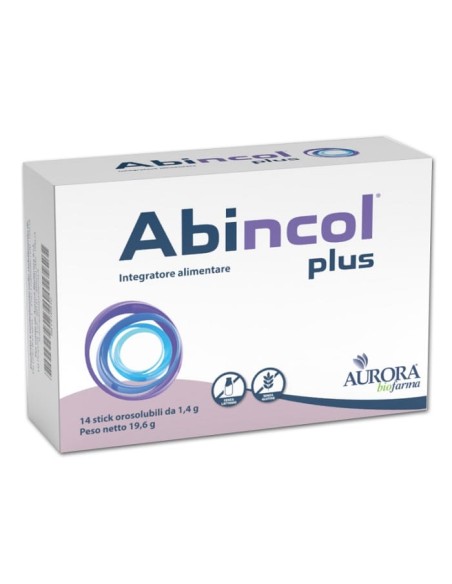 ABINCOL PLUS 14 STICK OROSOLUBILI