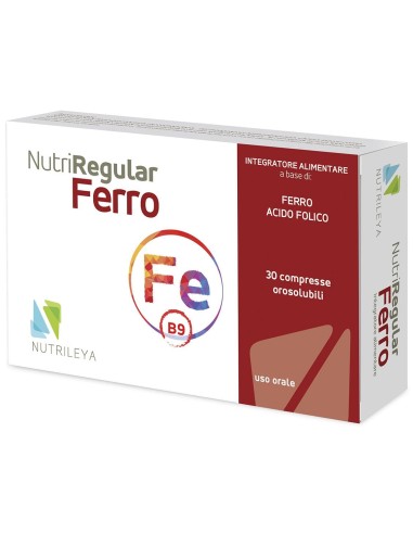 NUTRIREGULAR FERRO 30 COMPRESSE OROSOLUBILI