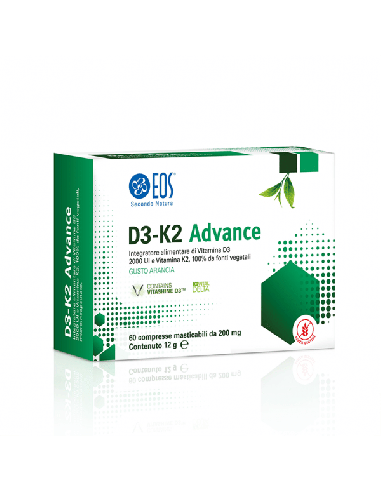EOS D3 K2 ADVANCE 60 COMPRESSE MASTICABILI