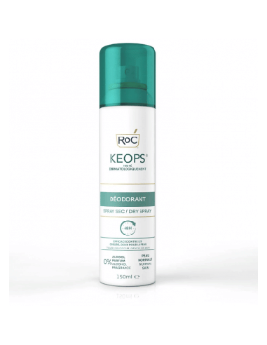 ROC KEOPS DEODORANTE SPRAY SECCO 48H 150 ML