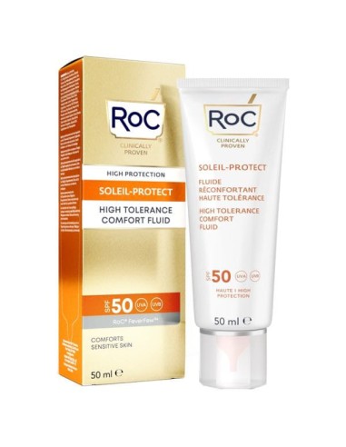 ROC FLUIDO SOLARE VISO SPF 50 ELEVATA TOLLERABILITA' 50 ML