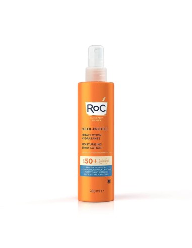 ROC LOZIONE SPRAY SOLARE CORPO SPF 50+ IDRATANTE 200 ML