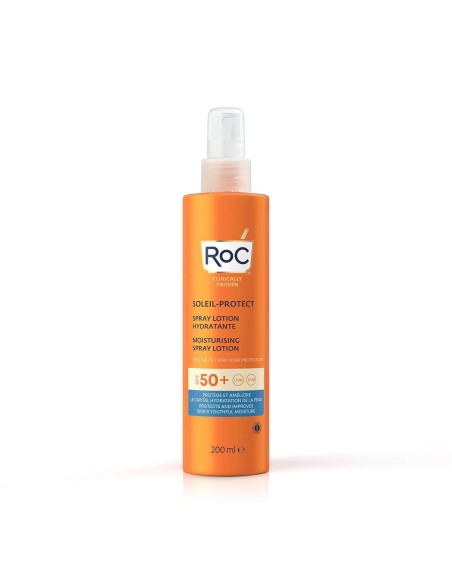 ROC LOZIONE SPRAY SOLARE CORPO SPF 50+ IDRATANTE 200 ML