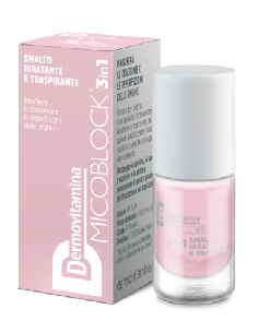 DERMOVITAMINA MICOBLOCK 3 IN 1 SMALTO IDRATANTE E TRASPIRANTE ROSA CHIARO 5 ML