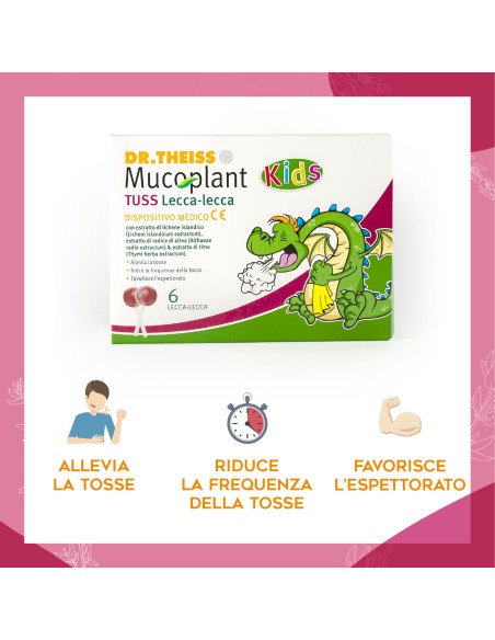 THEISS MUCOPLANT TUSS LECCA LECCA 6 PEZZI