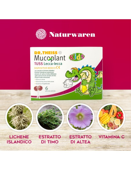 THEISS MUCOPLANT TUSS LECCA LECCA 6 PEZZI