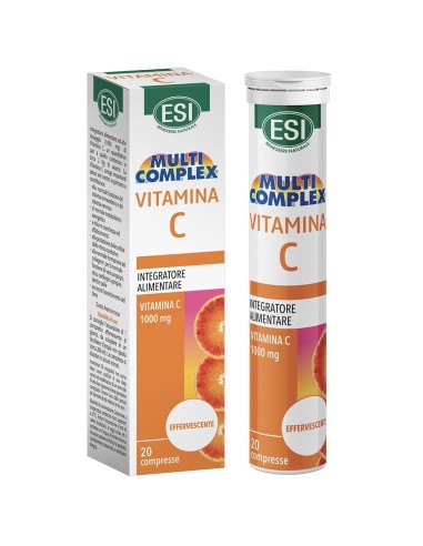 ESI MULTICOMPLEX VITAMINA C 20 COMPRESSE EFFERVESCENTI