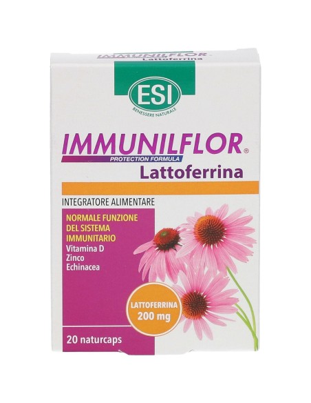 ESI IMMUNILFLOR LATTOFERRINA 20 NATURCAPS