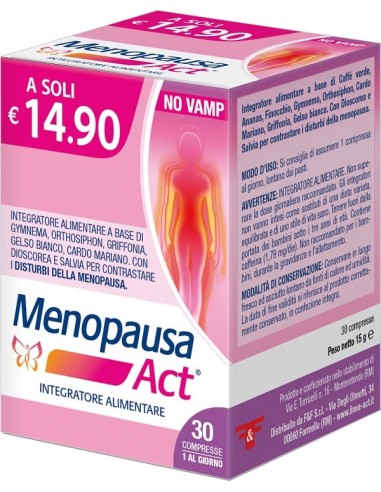 MENOPAUSA ACT 30 COMPRESSE
