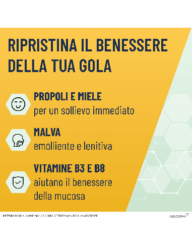 NEOBOROCILLINA PROPOLMIELE+ MIELE/LIMONE 16 PASTIGLIE DA 3,4 G