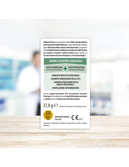 SOLLIEVO FISIOLAX 90 COMPRESSE