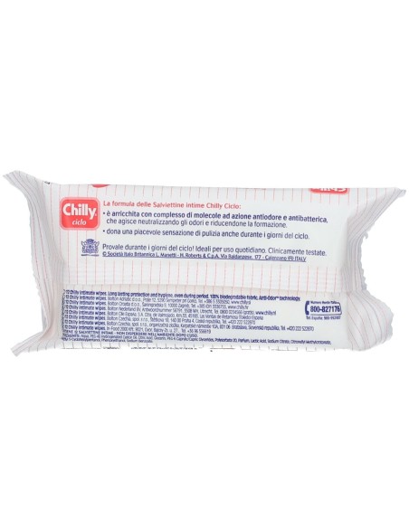 CHILLY SALVIETTE CICLO 12 PEZZI