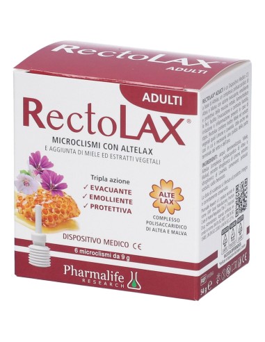 RECTOLAX ADULTI MICROCLISMI 6 PEZZI DA 9 G