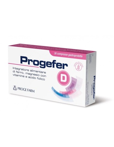PROGEFER D 30 COMPRESSE GASTROPROTETTE