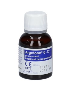 ARGOTONE 0-12 GOCCE NASALI 20 ML