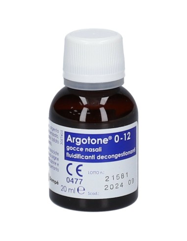 ARGOTONE 0-12 GOCCE NASALI 20 ML