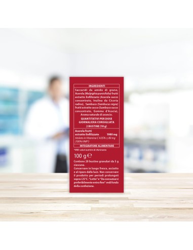 VITAMIN C NATURCOMPLEX 20 BUSTINE
