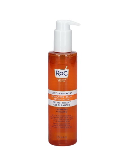 ROC MULTI CORREXION REVIVE + GLOW GEL DETERGENTE