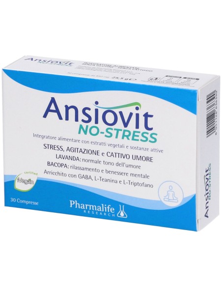 ANSIOVIT NO STRESS 30 COMPRESSE