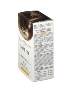 SHINE ON BIONDO SCURO DORATO 6,3 FLACONE 75 ML + TUBO 50 ML 2