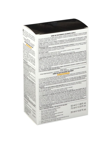 SHINE ON CASTANO CIOCCOLATO FONDENTE 4,18 FLACONE 75 ML + TUBO 50 ML