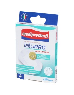 MEDIPRESTERIL IALUPRO MANI 5X7,5 CM 4 PEZZI