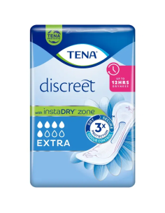 ASSORBENTE INCONTINENZA LEGGERA TENA DISCREET EXTRA 10 PEZZI