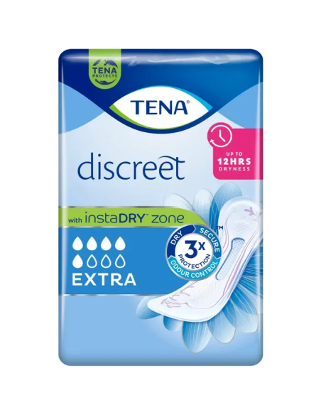 ASSORBENTE INCONTINENZA LEGGERA TENA DISCREET EXTRA 10 PEZZI