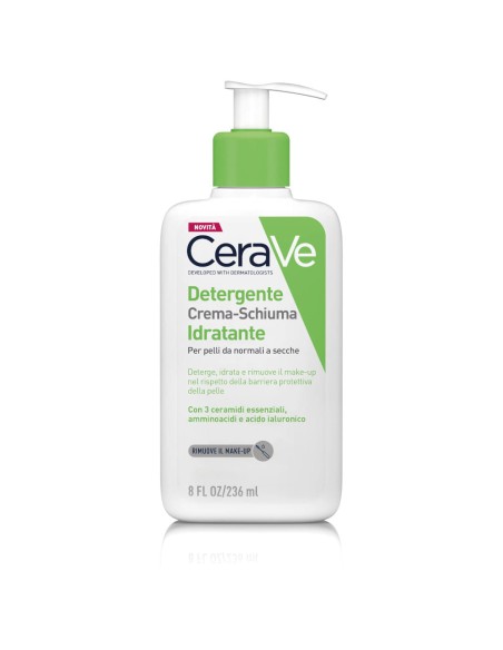 CERAVE CREAM TO FOAM CLEANSER 236 ML