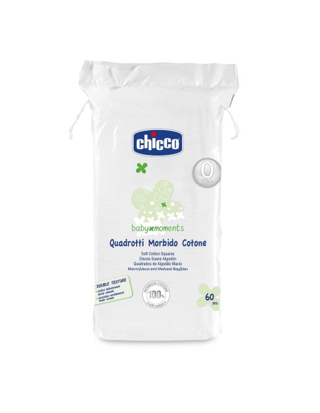 CHICCO BABY MOMENTS QUADROTTI 60 PEZZI
