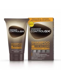 JUST FOR MEN CONTROL GX SHAMPOO COLORANTE GRADUALE 2 IN 1 CON BALSAMO 150 ML