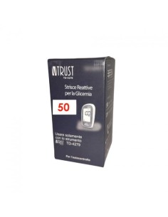 STRISCE MISURAZIONE GLICEMIA VTRUST TD-4279 GLUC 50 PEZZI