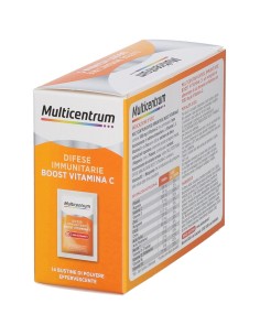 MULTICENTRUM DIFESE IMMUNITARIE BOOST VITAMINA C 14 BUSTINE 2