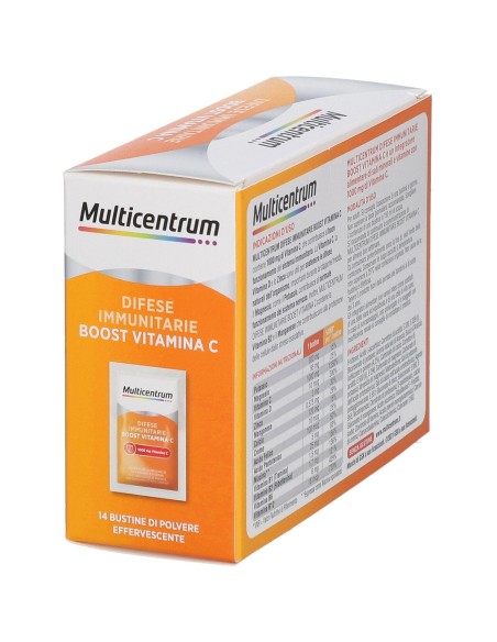 MULTICENTRUM DIFESE IMMUNITARIE BOOST VITAMINA C 14 BUSTINE