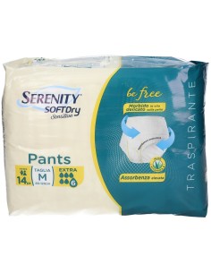 SERENITY PANTS SD SENSITIVE EXTRA M 14 PEZZI