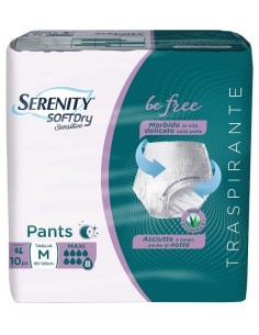 SERENITY PANTS SD SENSITIVE BE FREE MAXI M 10 PEZZI