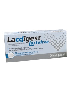 LACDIGEST LACTOFREE 30 COMPRESSE MASTICABILI
