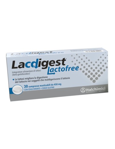 LACDIGEST LACTOFREE 30 COMPRESSE MASTICABILI