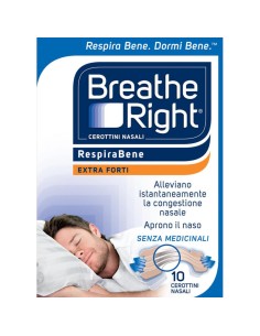 CEROTTI NASALI BREATHE RIGHT EXTRA FORTE 10 PEZZI