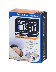 CEROTTI NASALI BREATHE RIGHT EXTRA FORTE 30 PEZZI