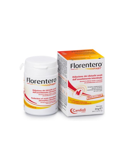 FLORENTERO FAST BARATTOLO DA 12 COMPRESSE APPETIBILI DA 2 G