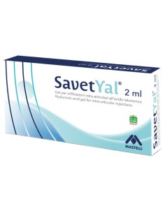 SIRINGA INTRA-ARTICOLARE PRERIEMPITA SAVETYAL ACIDO IALURONICO 40MG 2 ML